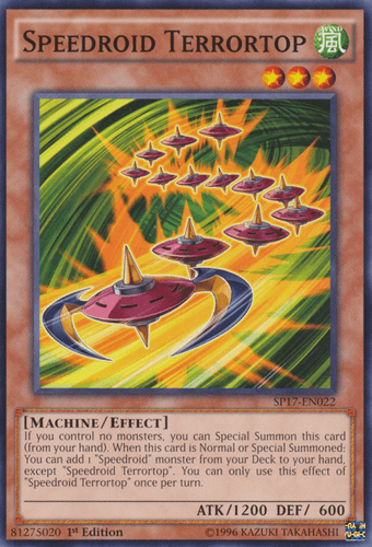Speedroid Terrortop - SP17-EN022 Common 1st Edition