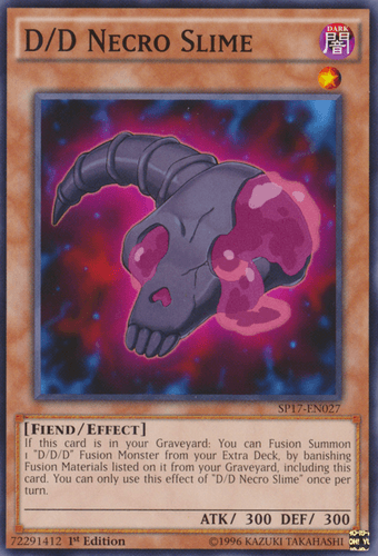 D/D Necro Slime - SP17-EN027 Common 1st Edition
