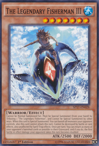 The Legendary Fisherman III - SP17-EN028 Starfoil Rare 1st Edition