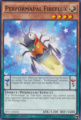 Performapal Fireflux - SP17-EN034 Common 1st Edition