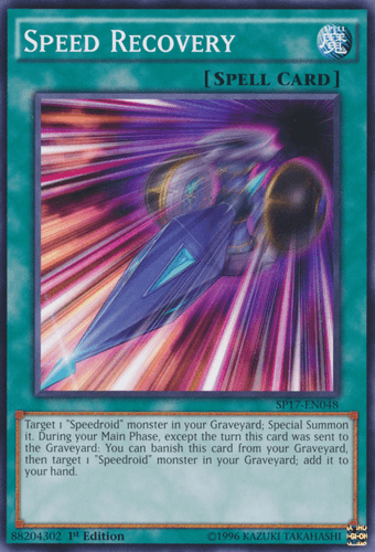 Speed Recovery - SP17-EN048 Common 1st Edition