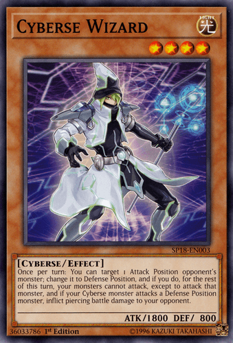 Cyberse Wizard - SP18-EN003 Common 1st Edition