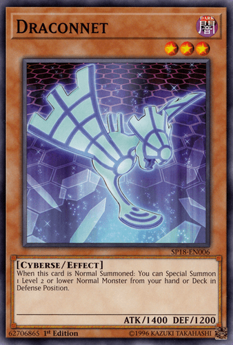 Draconnet - SP18-EN006 Starfoil Rare 1st Edition