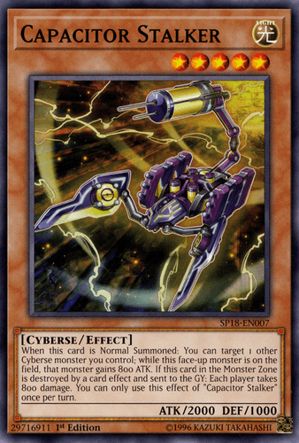 Capacitor Stalker - SP18-EN007 Common 1st Edition