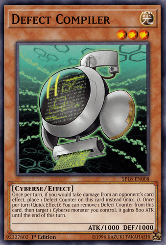 Defect Compiler - SP18-EN008 Starfoil Rare 1st Edition