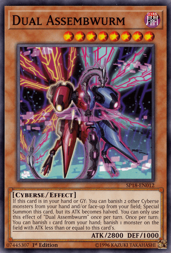 Dual Assembwurm - SP18-EN012 Starfoil Rare 1st Edition