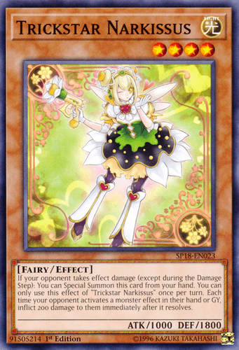 Trickstar Narkissus - SP18-EN023 Common 1st Edition