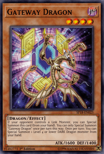 Gateway Dragon - SP18-EN025 Common 1st Edition
