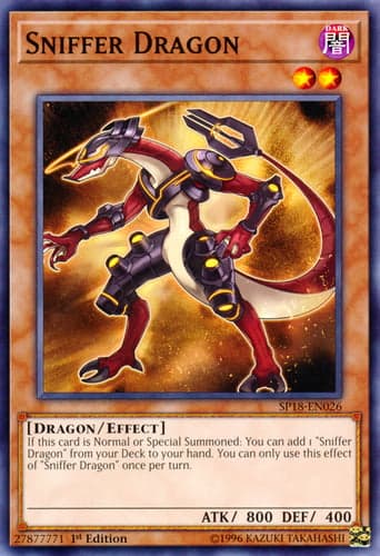 Sniffer Dragon - SP18-EN026 Common 1st Edition