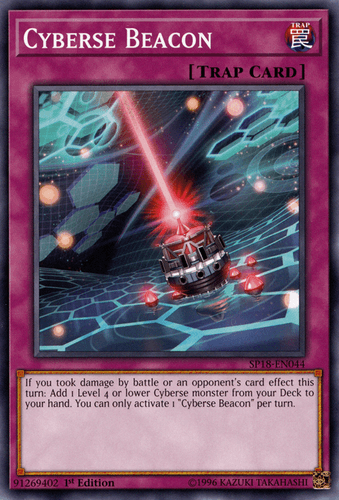 Cyberse Beacon - SP18-EN044 Starfoil Rare 1st Edition