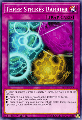 Three Strikes Barrier - SP18-EN045 Common 1st Edition