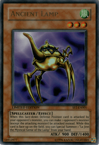 Ancient Lamp - SP2-EN001 Ultra Rare Limited Edition