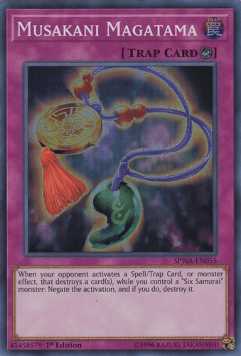 Musakani Magatama - SPWA-EN055 Super Rare 1st Edition