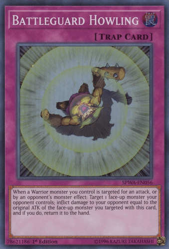 Battleguard Howling - SPWA-EN056 Super Rare 1st Edition