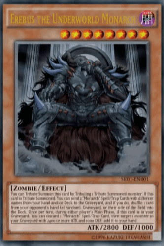 Erebus the Underworld Monarch - SR01-EN001 Ultra Rare Unlimited