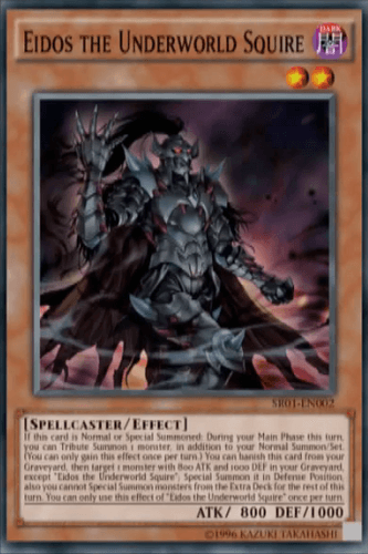 Eidos the Underworld Squire - SR01-EN002 Super Rare Unlimited