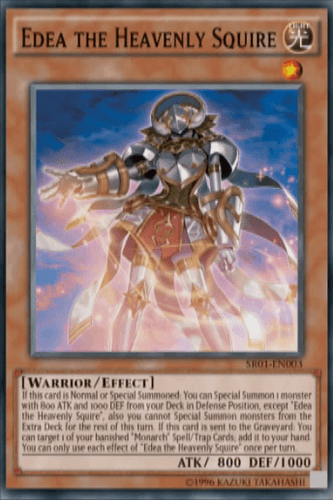 Edea the Heavenly Squire - SR01-EN003 Super Rare Unlimited