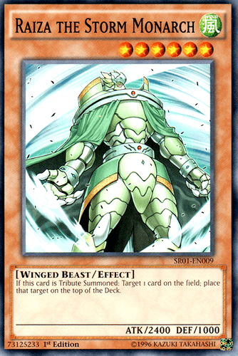 Raiza the Storm Monarch - SR01-EN009 Common 1st Edition