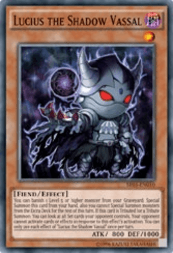 Lucius the Shadow Vassal - SR01-EN010 Common 1st Edition