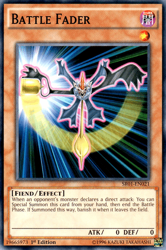 Battle Fader - SR01-EN021 Common 1st Edition
