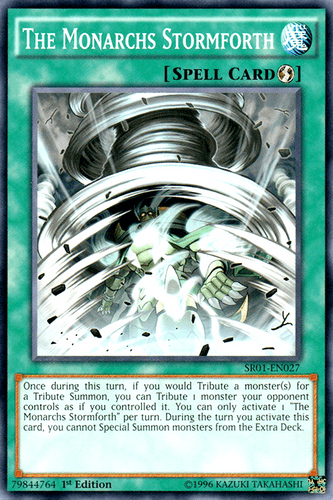 The Monarchs Stormforth - SR01-EN027 Common Unlimited