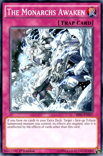 The Monarchs Awaken - SR01-EN037 Common Unlimited