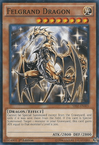 Felgrand Dragon - SR02-EN005 Common 1st Edition