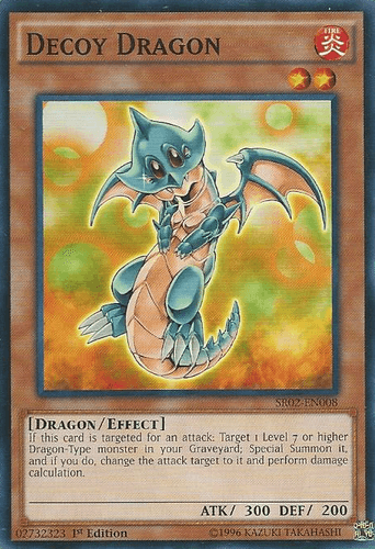 Decoy Dragon - SR02-EN008 Common 1st Edition