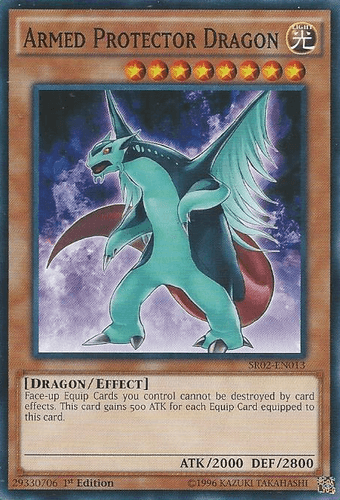 Armed Protector Dragon - SR02-EN013 Common 1st Edition