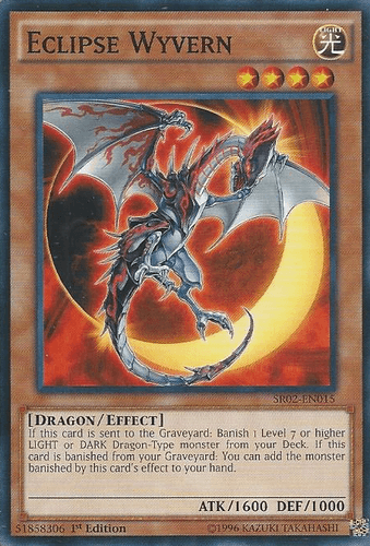Eclipse Wyvern - SR02-EN015 Common 1st Edition