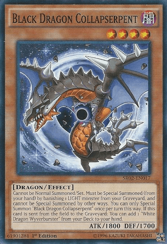 Black Dragon Collapserpent - SR02-EN017 Common 1st Edition