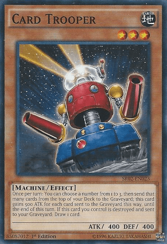 Card Trooper - SR02-EN023 Common 1st Edition