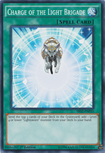 Charge of the Light Brigade - SR02-EN033 Common 1st Edition