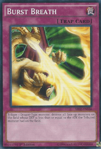 Burst Breath - SR02-EN036 Common 1st Edition