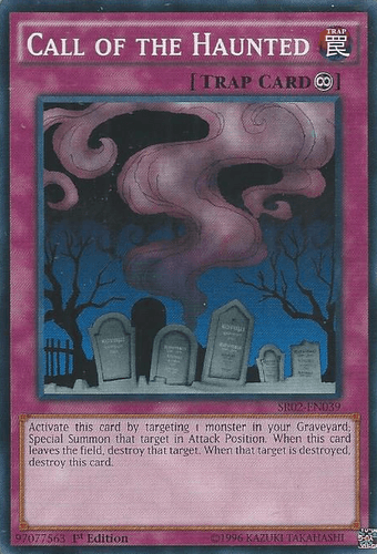 Call of the Haunted - SR02-EN039 Common 1st Edition