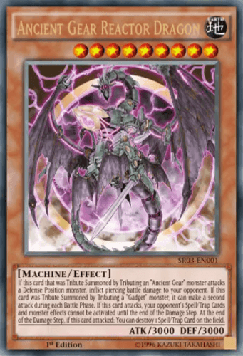 Ancient Gear Reactor Dragon - SR03-EN001 Ultra Rare Unlimited