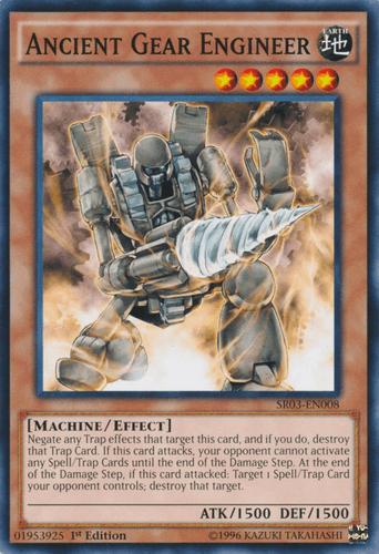 Ancient Gear Engineer - SR03-EN008 Common 1st Edition