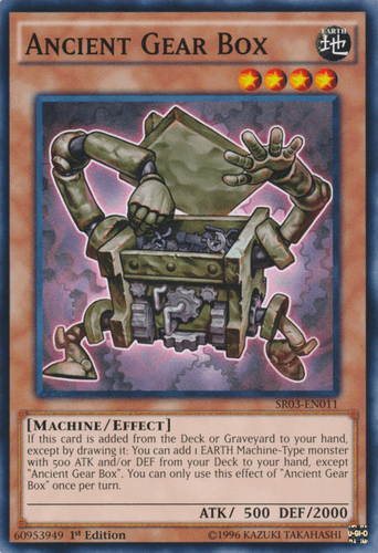 Ancient Gear Box - SR03-EN011 Common Unlimited
