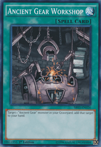 Ancient Gear Workshop - SR03-EN024 Common 1st Edition