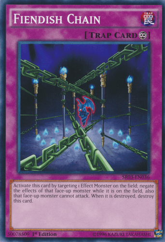 Fiendish Chain - SR03-EN036 Common Unlimited
