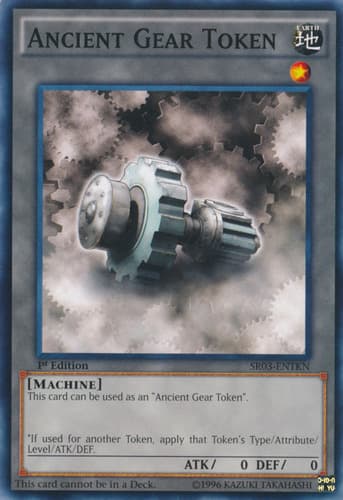 Ancient Gear Token - SR03-ENTKN Common 1st Edition