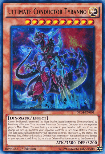 Ultimate Conductor Tyranno - SR04-EN001 Ultra Rare Unlimited