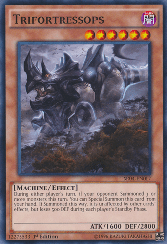 Trifortressops - SR04-EN017 Common 1st Edition