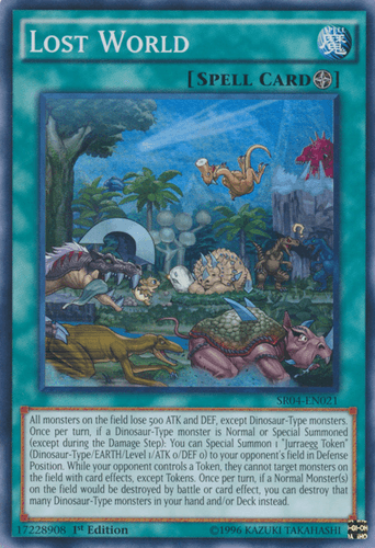 Lost World - SR04-EN021 Super Rare Unlimited
