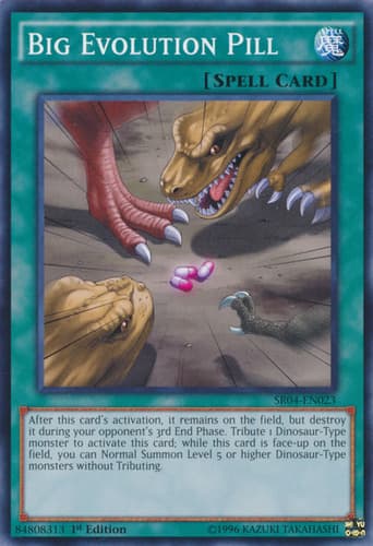 Big Evolution Pill - SR04-EN023 Common 1st Edition