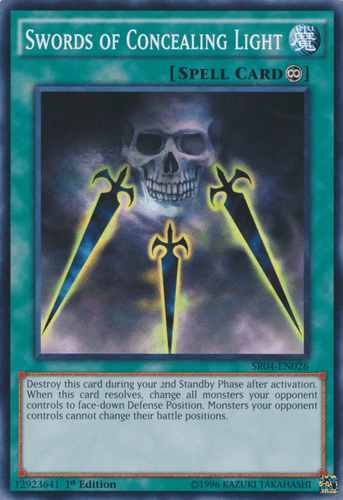 Swords of Concealing Light - SR04-EN026 Common 1st Edition