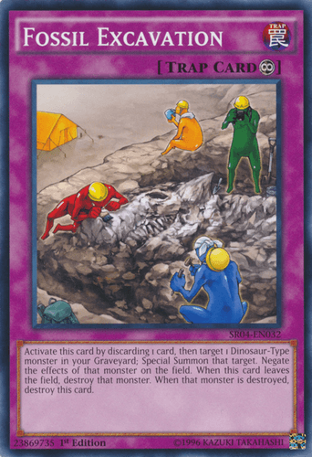 Fossil Excavation - SR04-EN032 Common 1st Edition