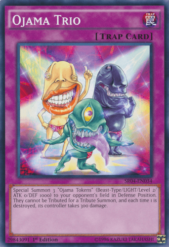 Ojama Trio - SR04-EN034 Common 1st Edition