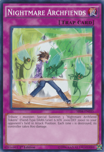 Nightmare Archfiends - SR04-EN035 Common Unlimited