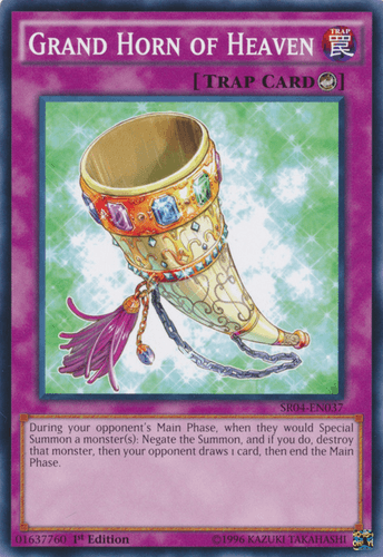 Grand Horn of Heaven - SR04-EN037 Common Unlimited